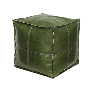 Husa pentru scaun verde pătrat